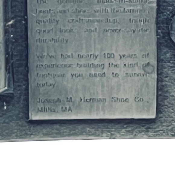 VTG Herman Survivors Silver Tone Belt Buckle W/ Mountain & Forest Design (5786) - Picture 5 of 6